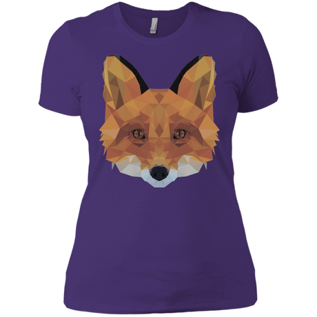 T-Shirts Purple Rush/ / X-Small Fox Portrait Women's Premium T-Shirt