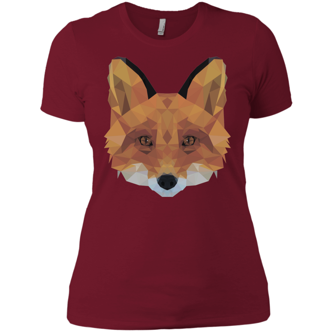 T-Shirts Scarlet / X-Small Fox Portrait Women's Premium T-Shirt