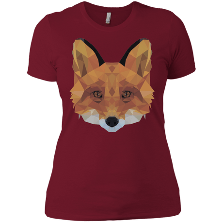T-Shirts Scarlet / X-Small Fox Portrait Women's Premium T-Shirt