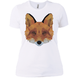 T-Shirts White / X-Small Fox Portrait Women's Premium T-Shirt
