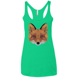 T-Shirts Envy / X-Small Fox Portrait Women's Triblend Racerback Tank