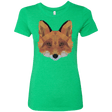 T-Shirts Envy / S Fox Portrait Women's Triblend T-Shirt