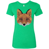 T-Shirts Envy / S Fox Portrait Women's Triblend T-Shirt