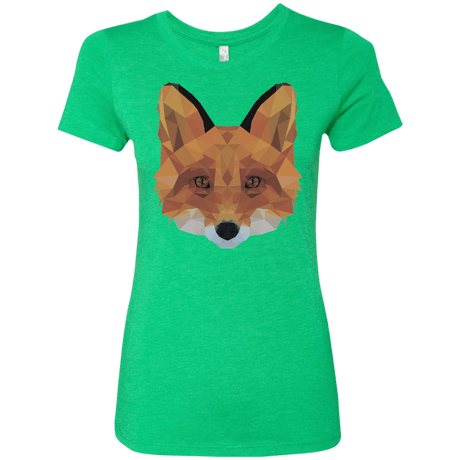 T-Shirts Envy / S Fox Portrait Women's Triblend T-Shirt