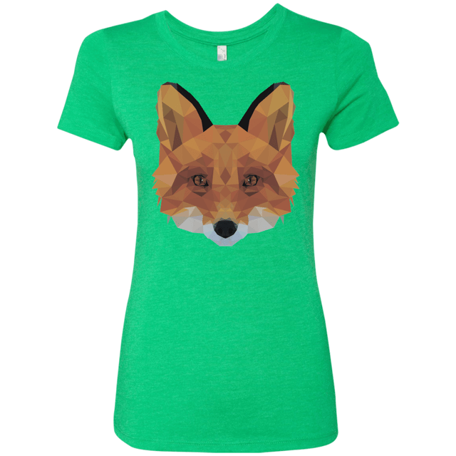 T-Shirts Envy / S Fox Portrait Women's Triblend T-Shirt
