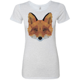 T-Shirts Heather White / S Fox Portrait Women's Triblend T-Shirt