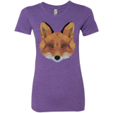 T-Shirts Purple Rush / S Fox Portrait Women's Triblend T-Shirt