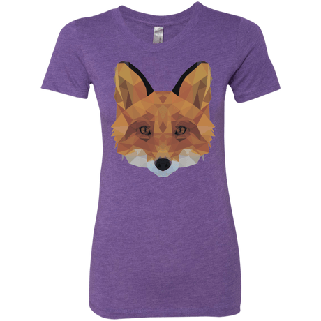 T-Shirts Purple Rush / S Fox Portrait Women's Triblend T-Shirt