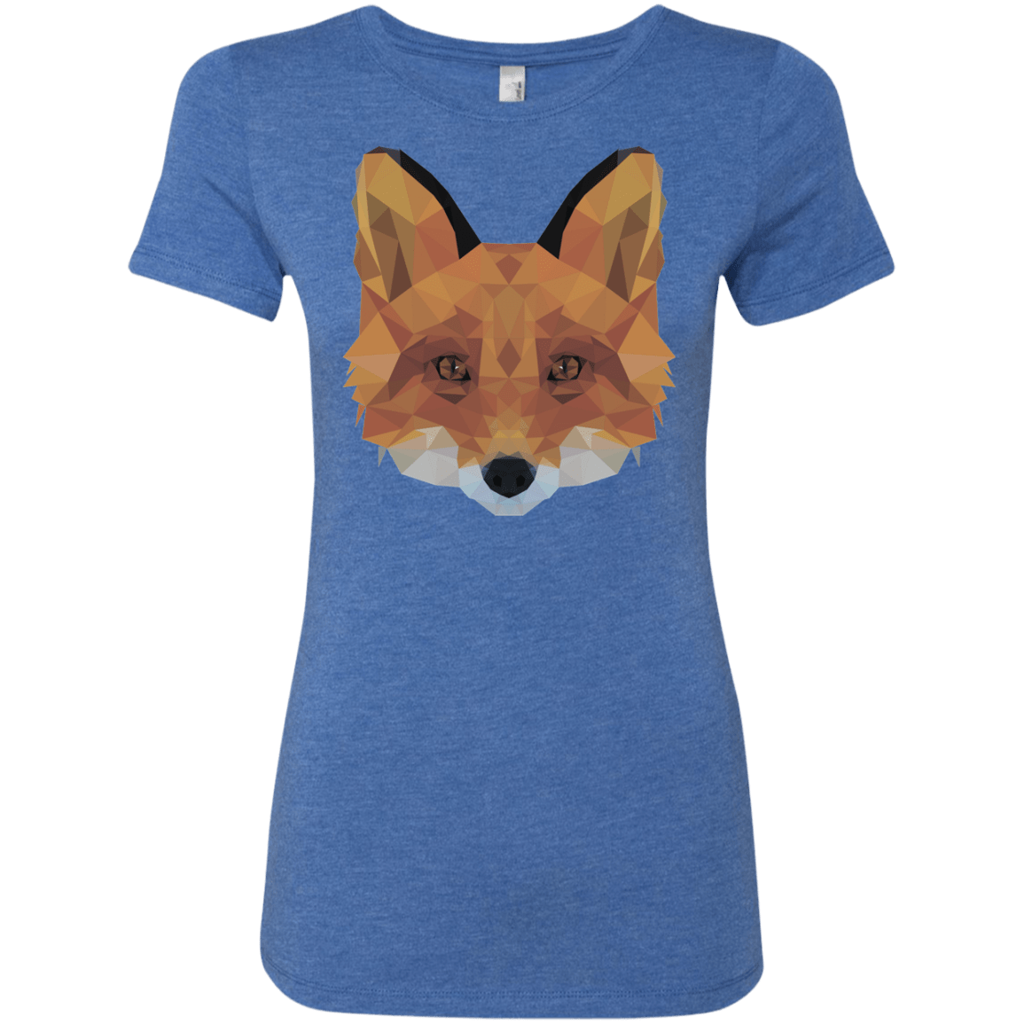 T-Shirts Vintage Royal / S Fox Portrait Women's Triblend T-Shirt