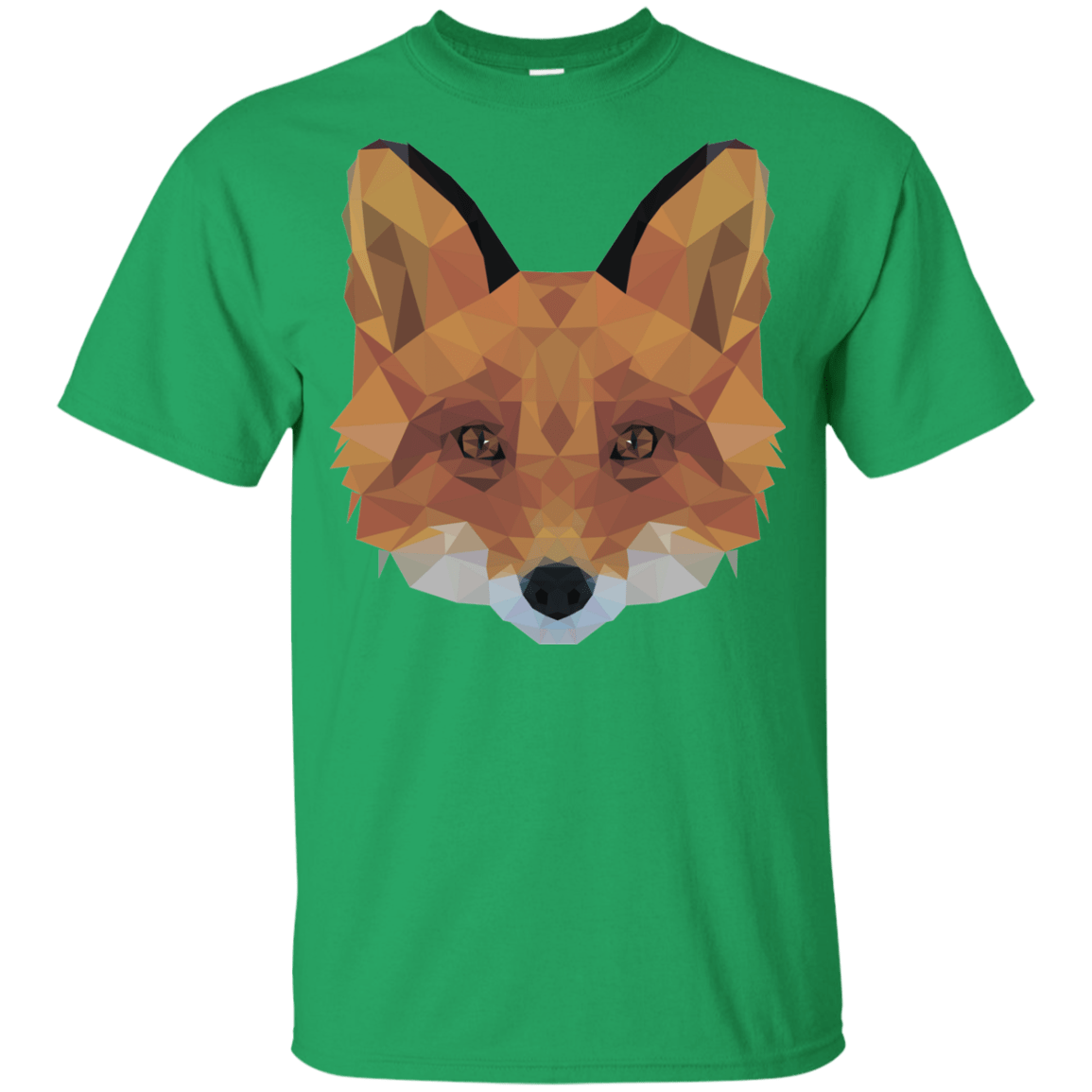 T-Shirts Irish Green / YXS Fox Portrait Youth T-Shirt