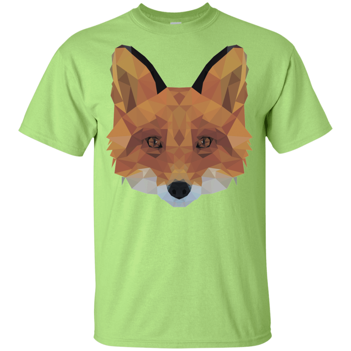 T-Shirts Mint Green / YXS Fox Portrait Youth T-Shirt