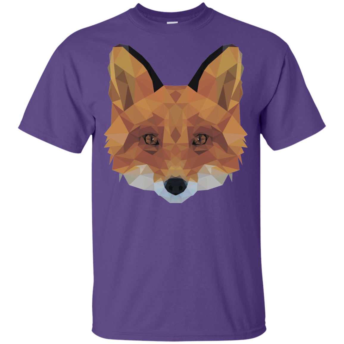 T-Shirts Purple / YXS Fox Portrait Youth T-Shirt