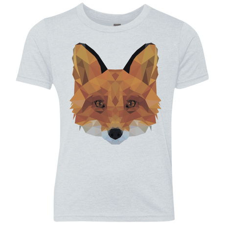 T-Shirts Heather White / YXS Fox Portrait Youth Triblend T-Shirt
