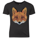 T-Shirts Vintage Black / YXS Fox Portrait Youth Triblend T-Shirt
