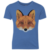 T-Shirts Vintage Royal / YXS Fox Portrait Youth Triblend T-Shirt