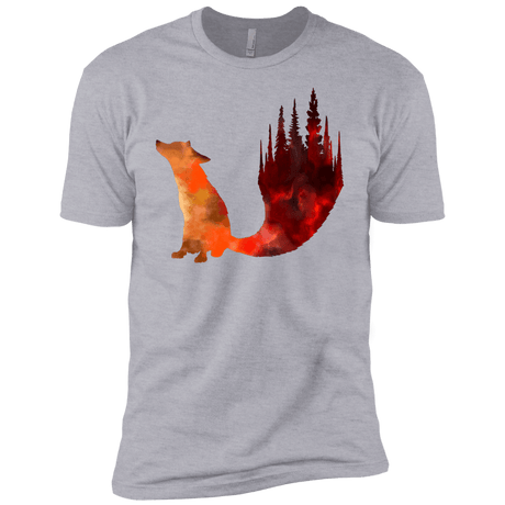 T-Shirts Heather Grey / YXS Fox Tail Boys Premium T-Shirt