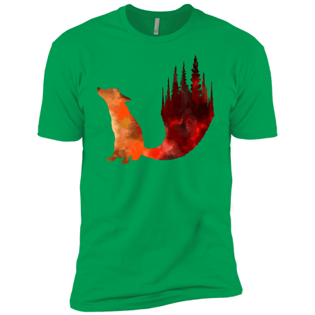 T-Shirts Kelly Green / YXS Fox Tail Boys Premium T-Shirt