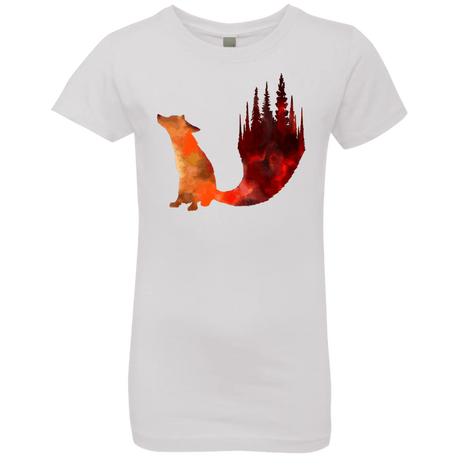 T-Shirts White / YXS Fox Tail Girls Premium T-Shirt