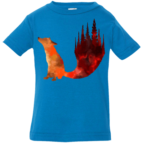 T-Shirts Cobalt / 6 Months Fox Tail Infant Premium T-Shirt