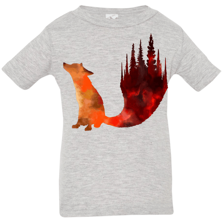 T-Shirts Heather Grey / 6 Months Fox Tail Infant Premium T-Shirt