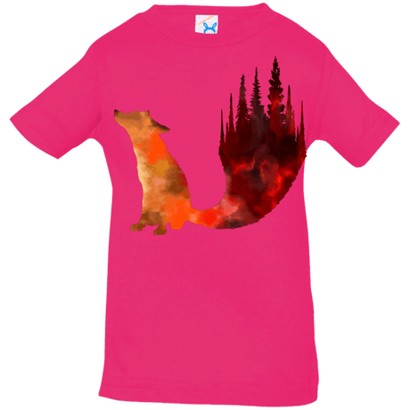 T-Shirts Hot Pink / 6 Months Fox Tail Infant Premium T-Shirt