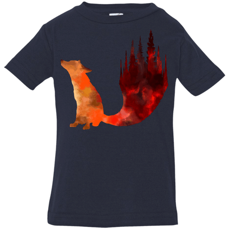 T-Shirts Navy / 6 Months Fox Tail Infant Premium T-Shirt