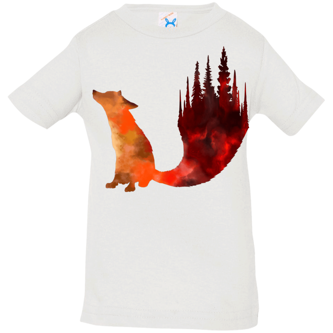 T-Shirts White / 6 Months Fox Tail Infant Premium T-Shirt