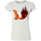T-Shirts White / S Fox Tail Junior Slimmer-Fit T-Shirt