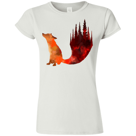 T-Shirts White / S Fox Tail Junior Slimmer-Fit T-Shirt