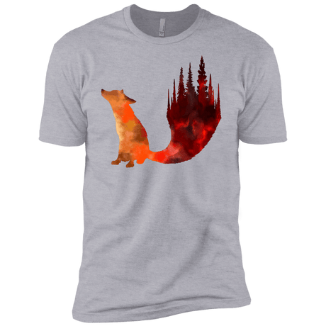 T-Shirts Heather Grey / X-Small Fox Tail Men's Premium T-Shirt