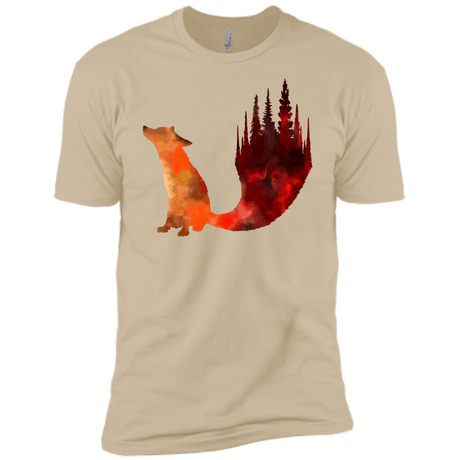 T-Shirts Sand / X-Small Fox Tail Men's Premium T-Shirt