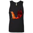 T-Shirts Black / S Fox Tail Men's Premium Tank Top