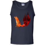 T-Shirts Navy / S Fox Tail Men's Tank Top