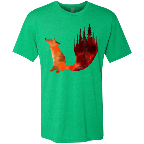 T-Shirts Envy / S Fox Tail Men's Triblend T-Shirt