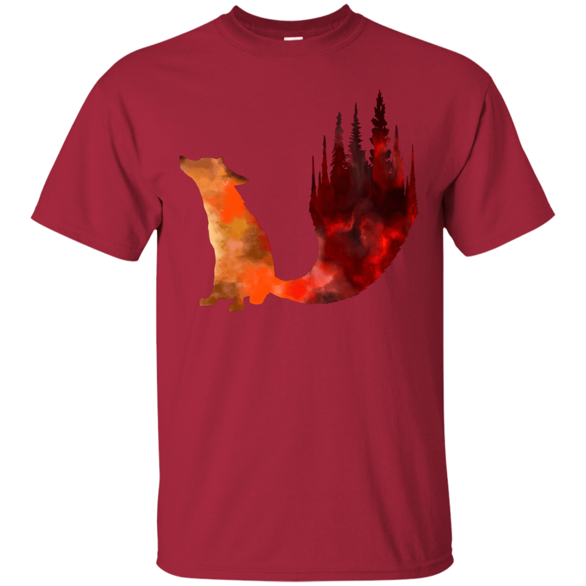 T-Shirts Cardinal / S Fox Tail T-Shirt