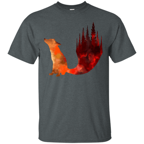 T-Shirts Dark Heather / S Fox Tail T-Shirt