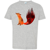 T-Shirts Heather Grey / 2T Fox Tail Toddler Premium T-Shirt