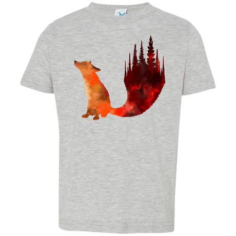 T-Shirts Heather Grey / 2T Fox Tail Toddler Premium T-Shirt