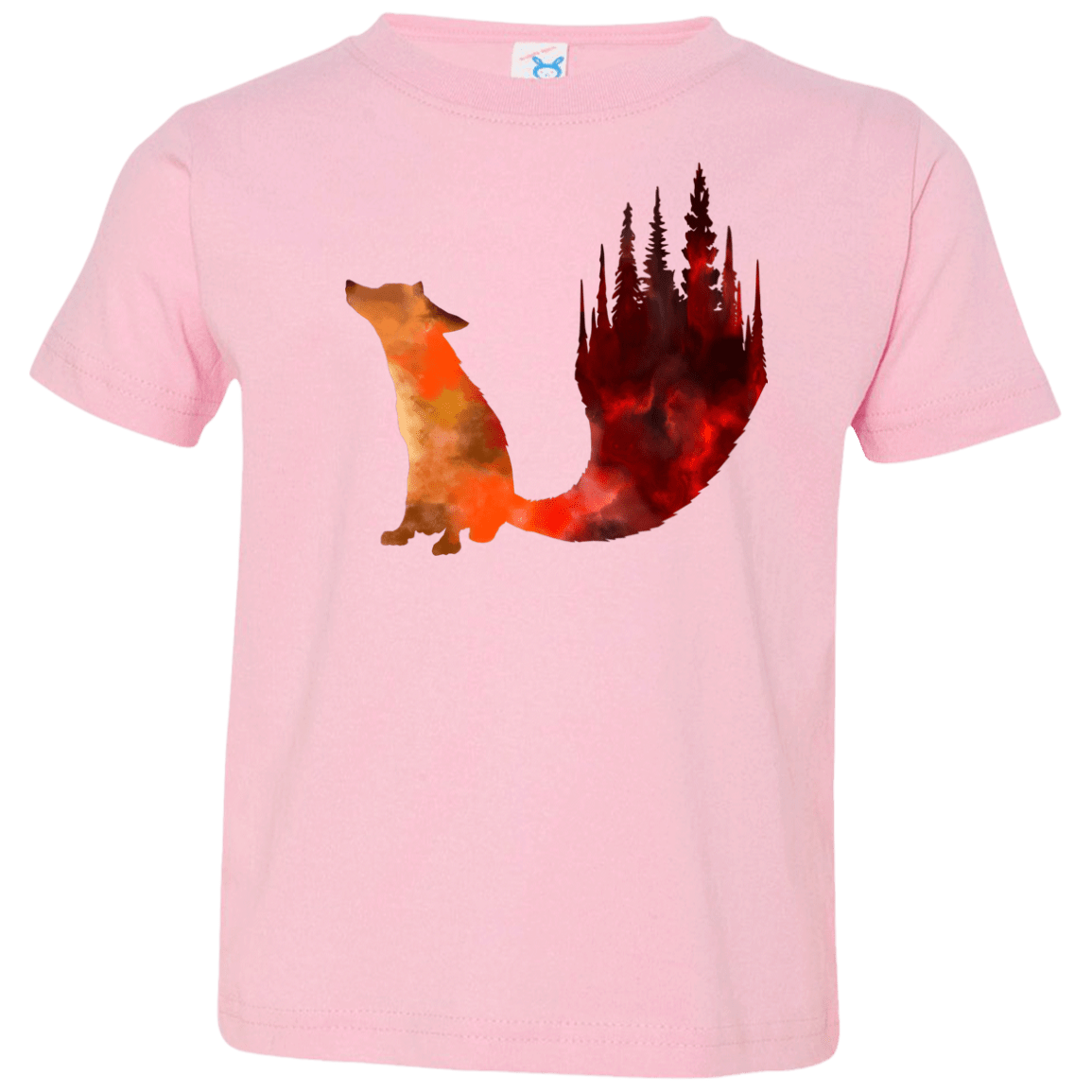 T-Shirts Pink / 2T Fox Tail Toddler Premium T-Shirt