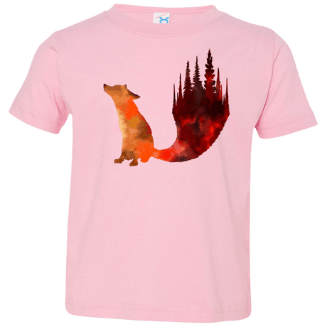 T-Shirts Pink / 2T Fox Tail Toddler Premium T-Shirt