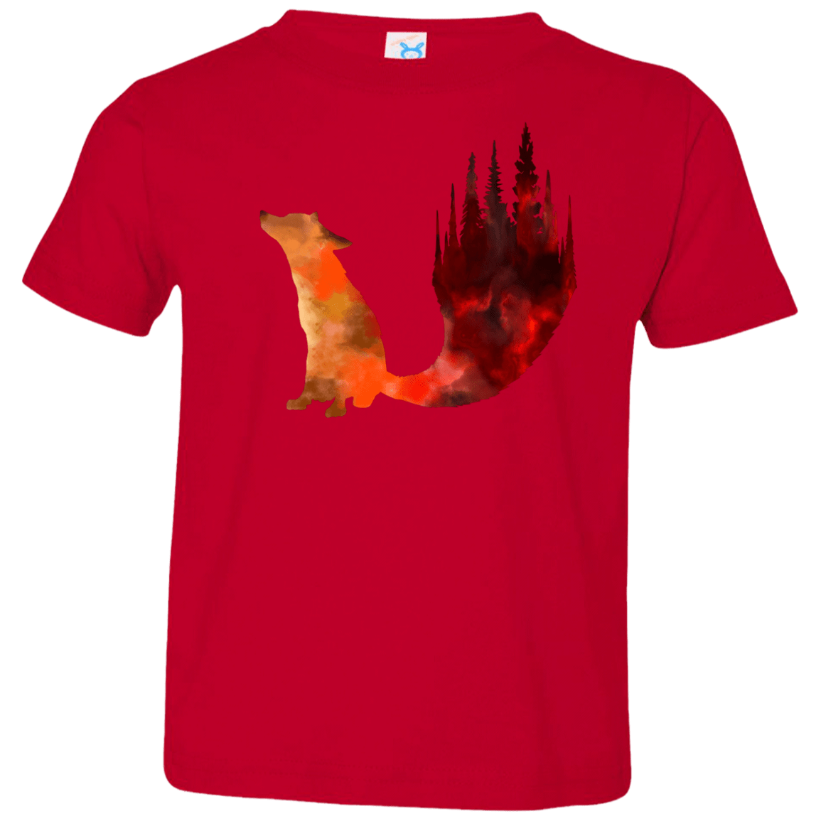 T-Shirts Red / 2T Fox Tail Toddler Premium T-Shirt