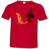 T-Shirts Red / 2T Fox Tail Toddler Premium T-Shirt