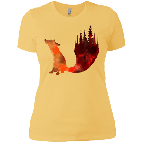 T-Shirts Banana Cream/ / X-Small Fox Tail Women's Premium T-Shirt