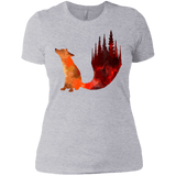 T-Shirts Heather Grey / X-Small Fox Tail Women's Premium T-Shirt