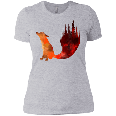 T-Shirts Heather Grey / X-Small Fox Tail Women's Premium T-Shirt