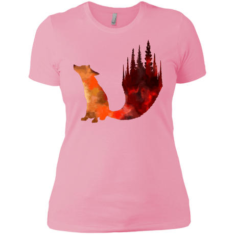 T-Shirts Light Pink / X-Small Fox Tail Women's Premium T-Shirt