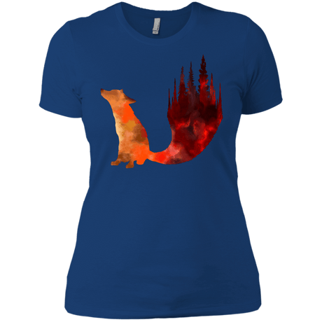T-Shirts Royal / X-Small Fox Tail Women's Premium T-Shirt