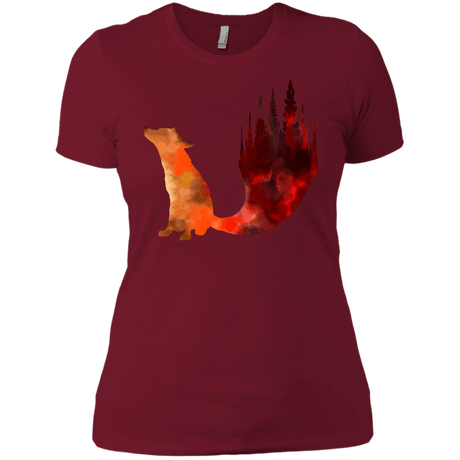 T-Shirts Scarlet / X-Small Fox Tail Women's Premium T-Shirt