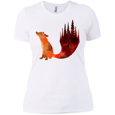 T-Shirts White / X-Small Fox Tail Women's Premium T-Shirt