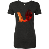 T-Shirts Vintage Black / S Fox Tail Women's Triblend T-Shirt